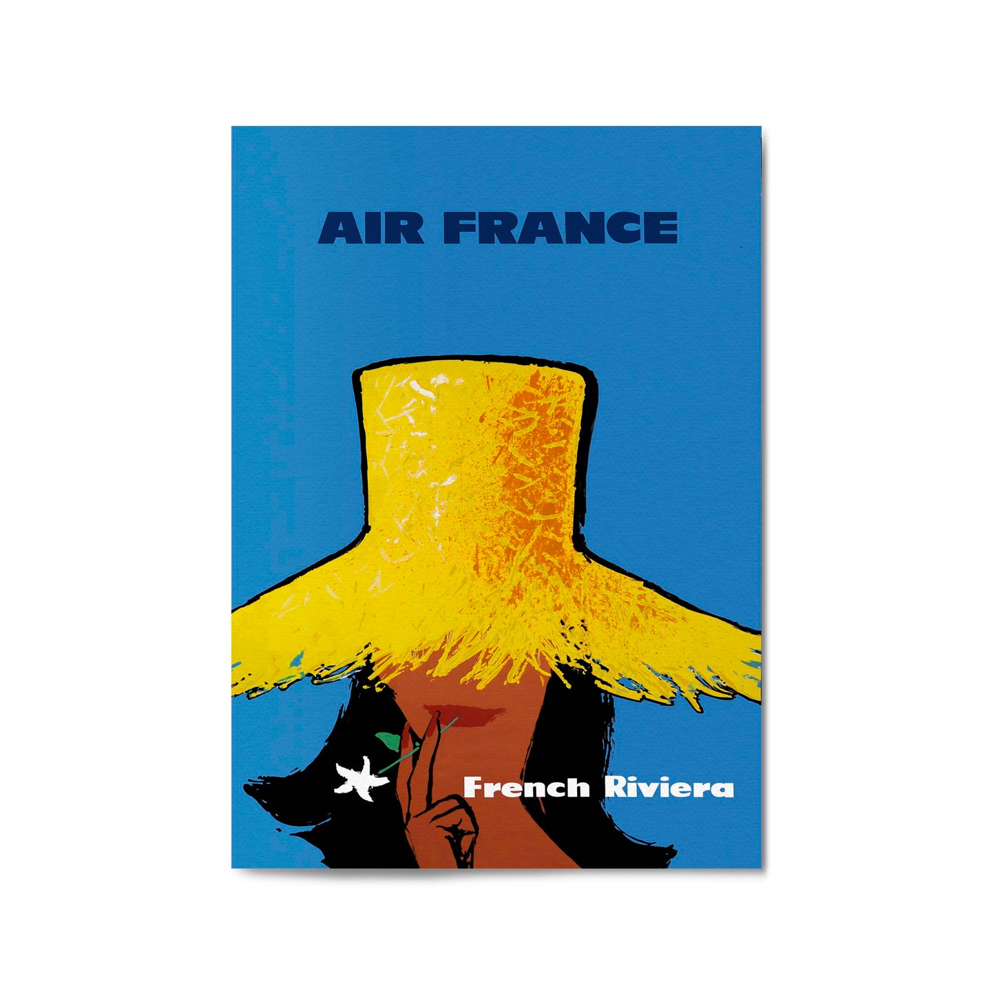 Air France - French Riviera | Framed Vintage Travel Poster