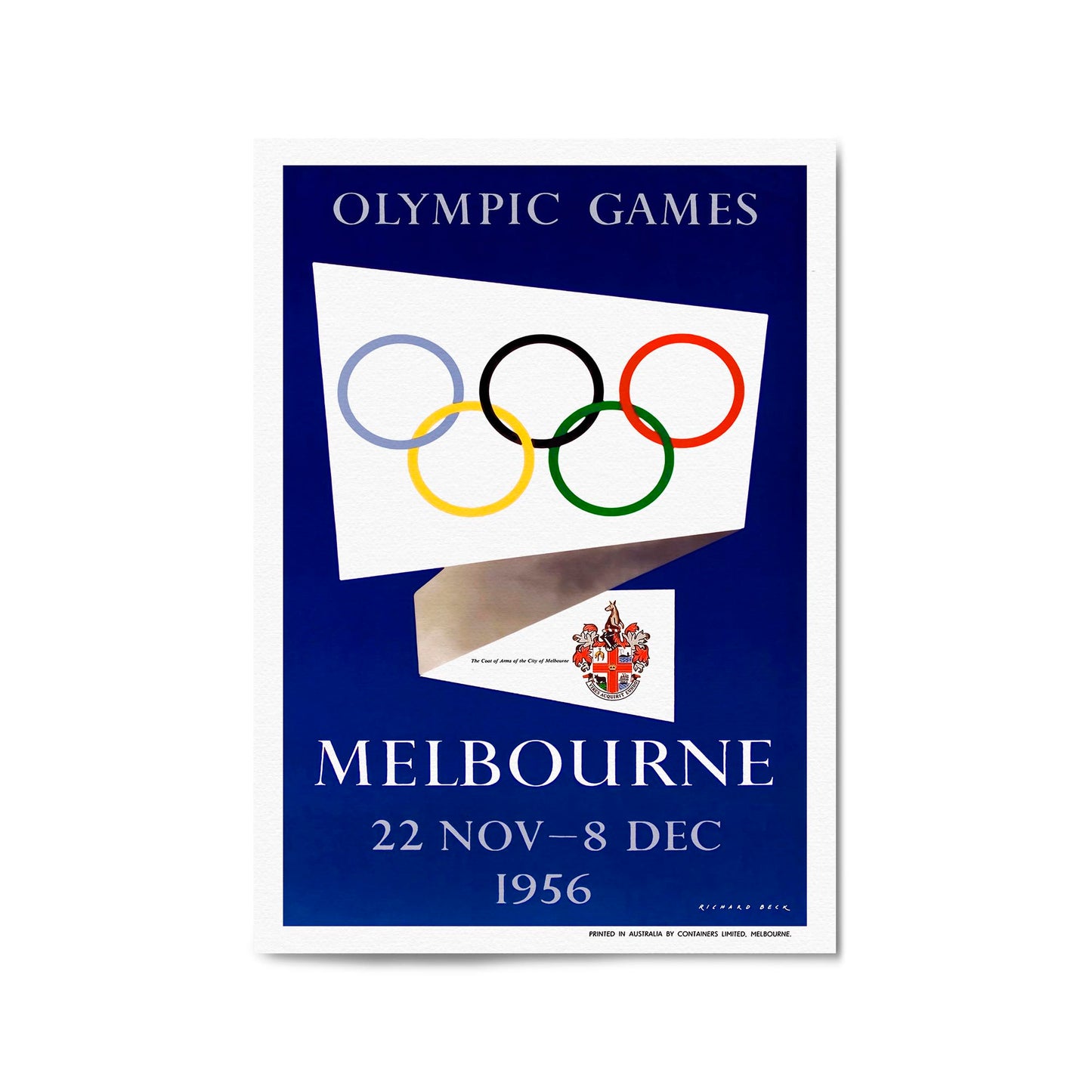 Melbourne 1956 Olympic Games Sports | Framed Vintage Poster