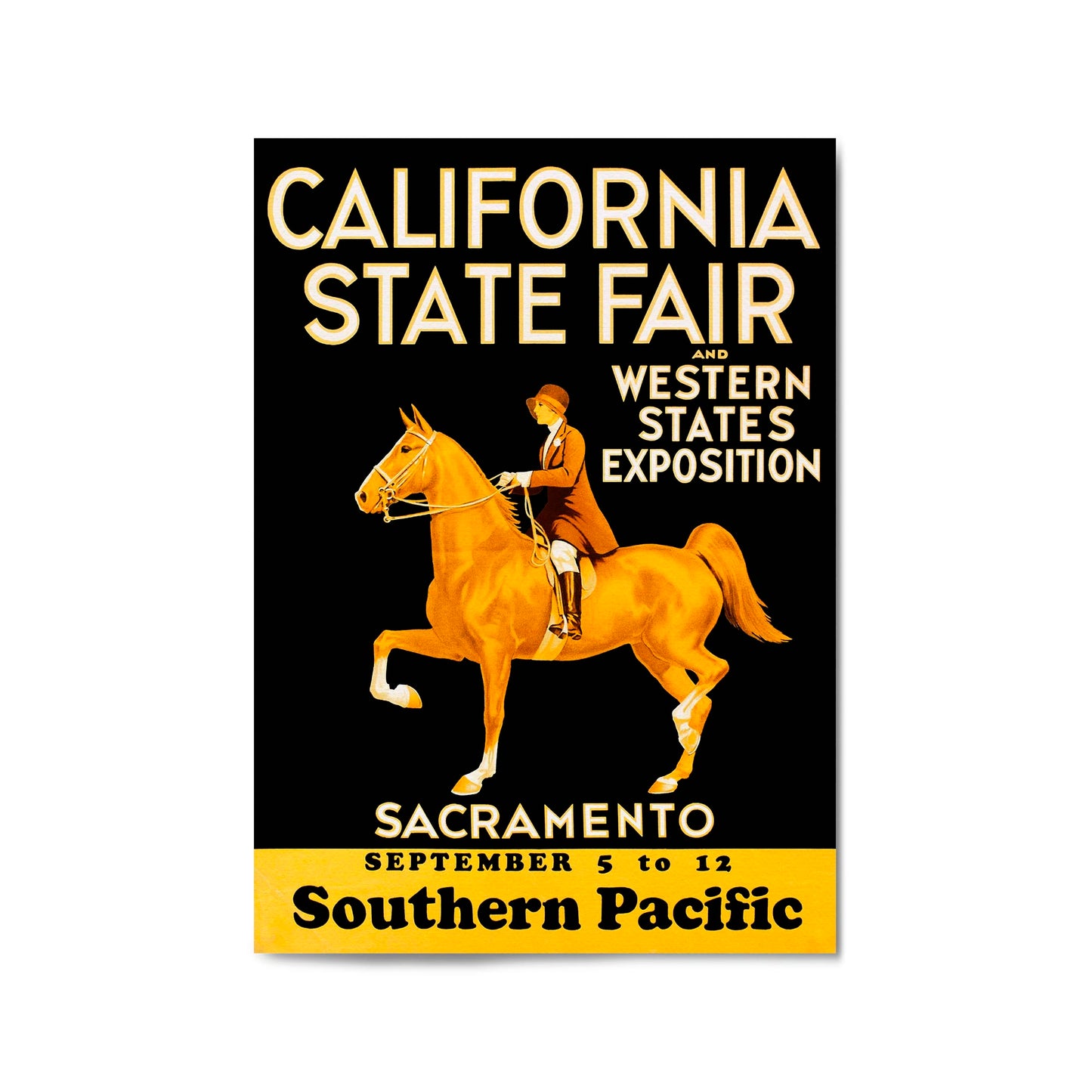 California State Fair | Framed Vintage Travel Poster