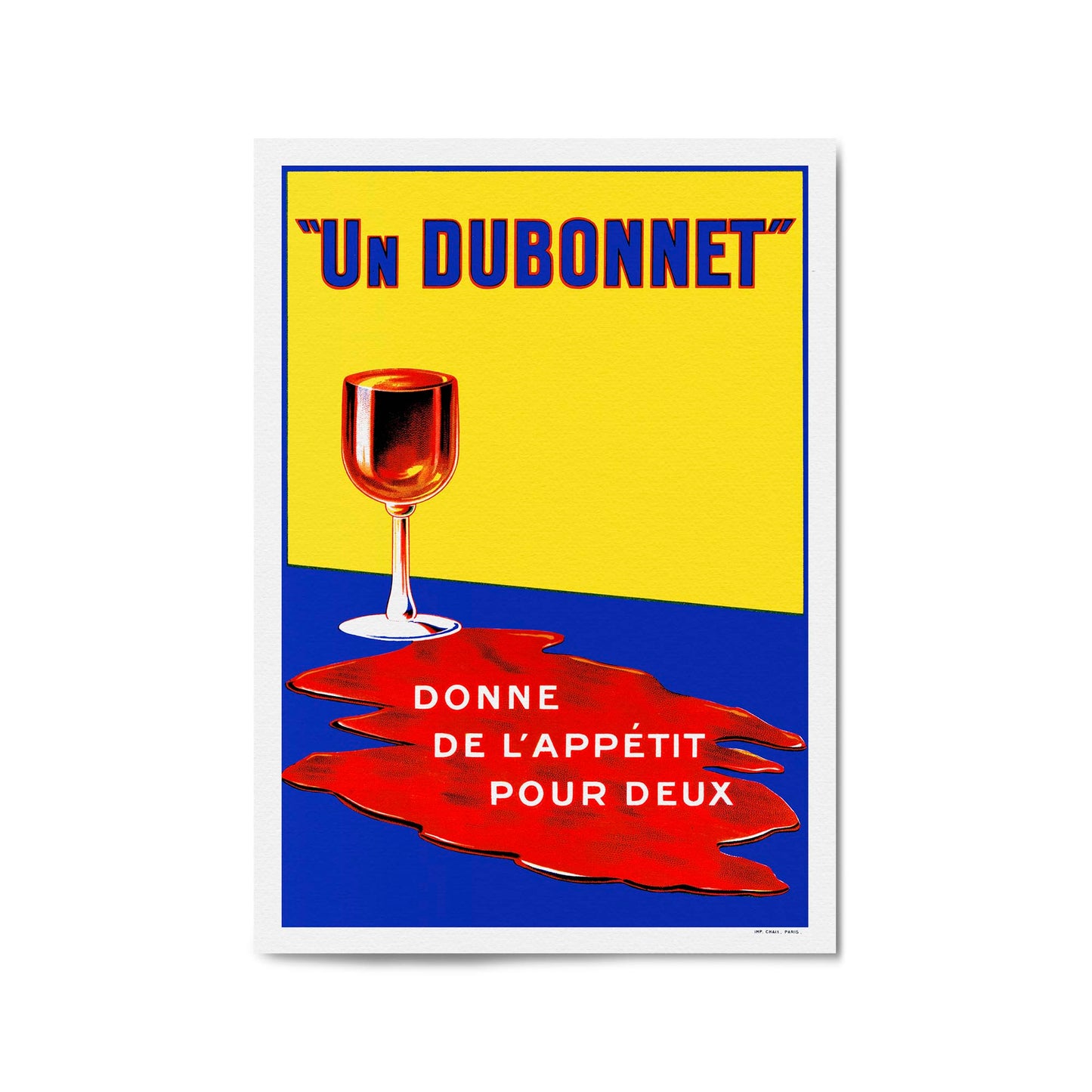 Dubonnet Aperitif #2 | Framed Vintage Poster