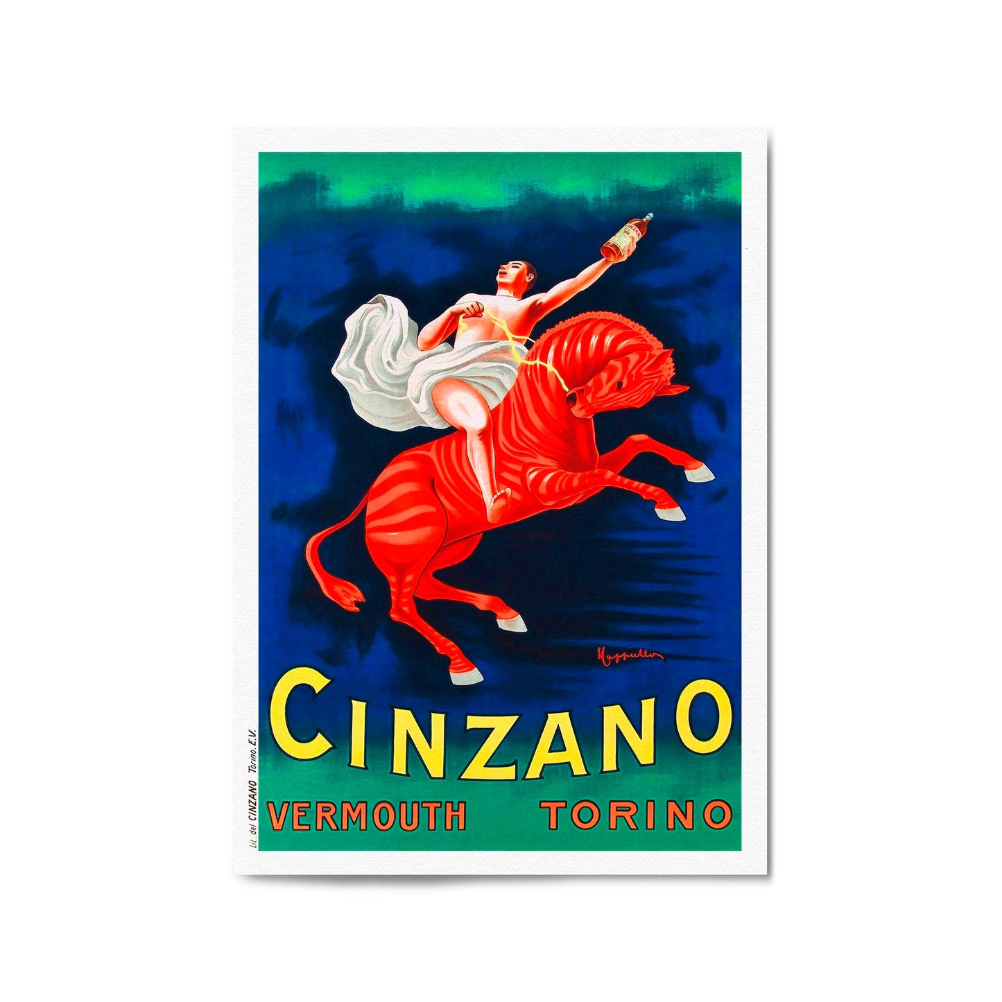 Cinzano Vermouth by Leonetto Cappiello | Framed Vintage Poster
