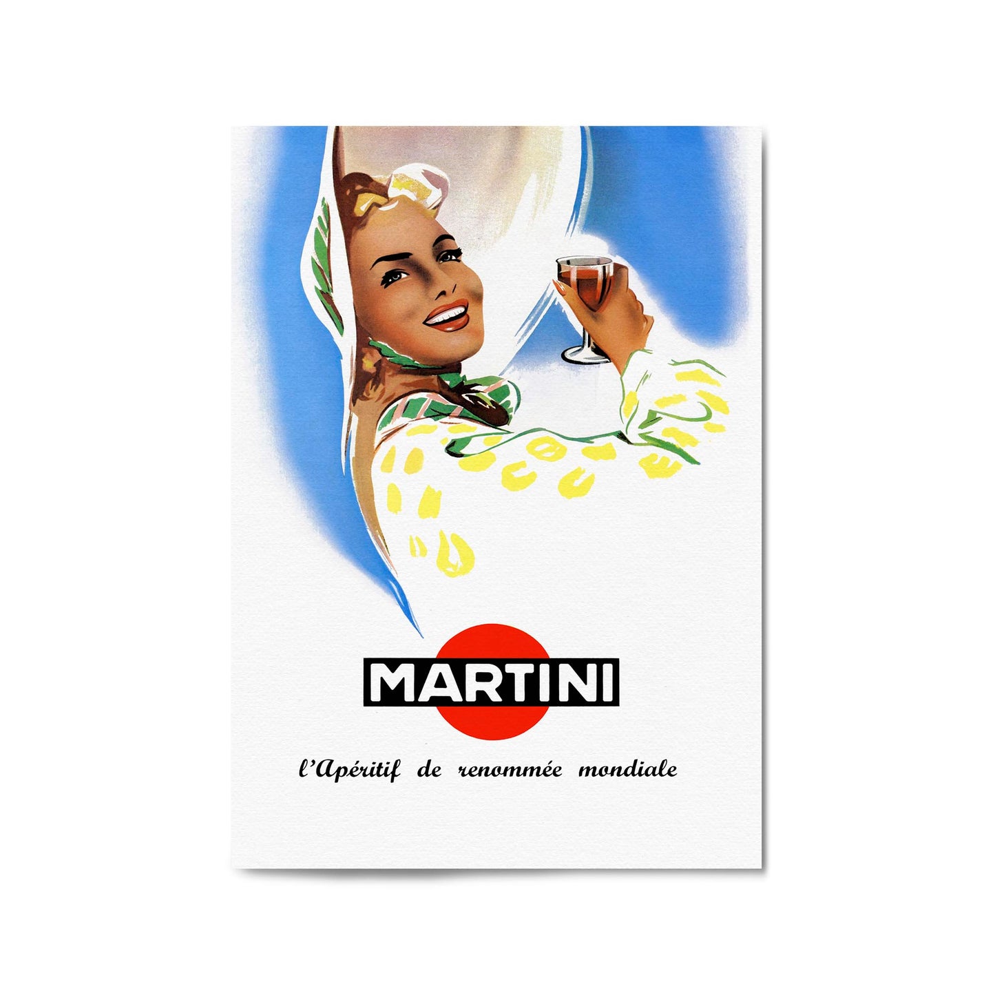 Martini | Framed Vintage Poster