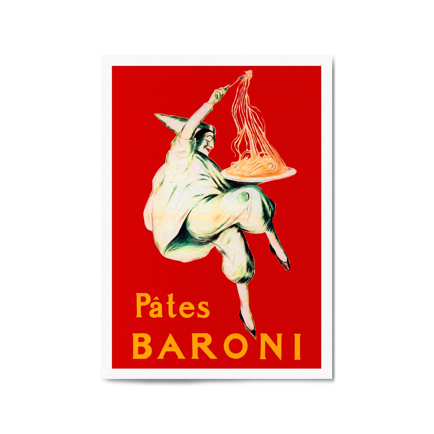 Pates Baroni Pasta by Leonetto Cappiello | Framed Vintage Food Poster