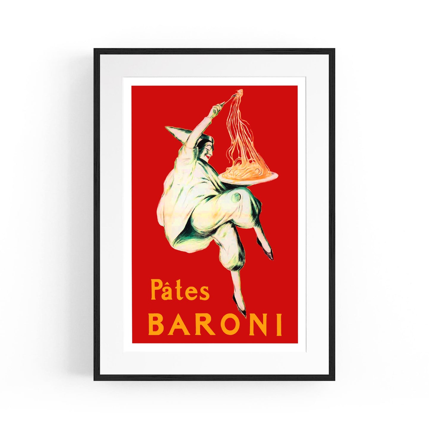 Pates Baroni Pasta by Leonetto Cappiello | Framed Vintage Food Poster