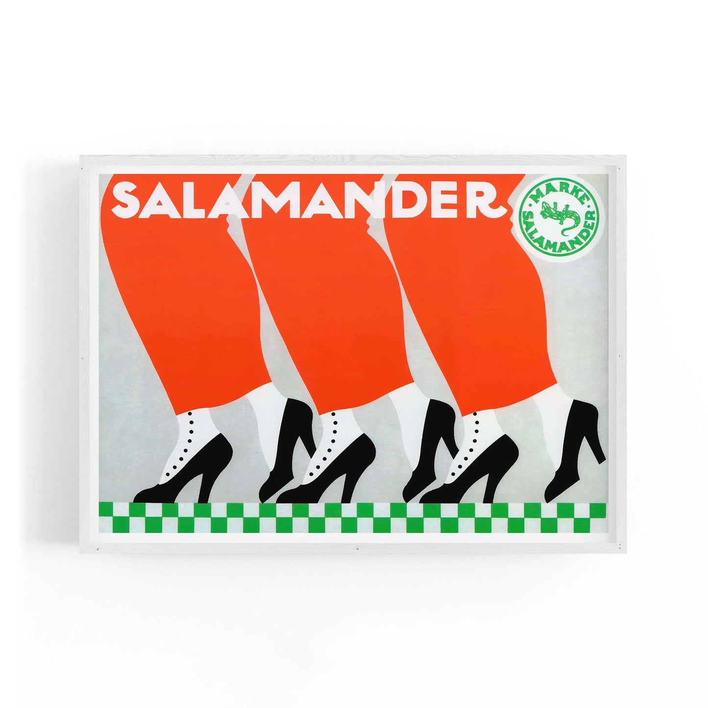 German Fashion "Marke Salamnder" | Framed Vintage Poster