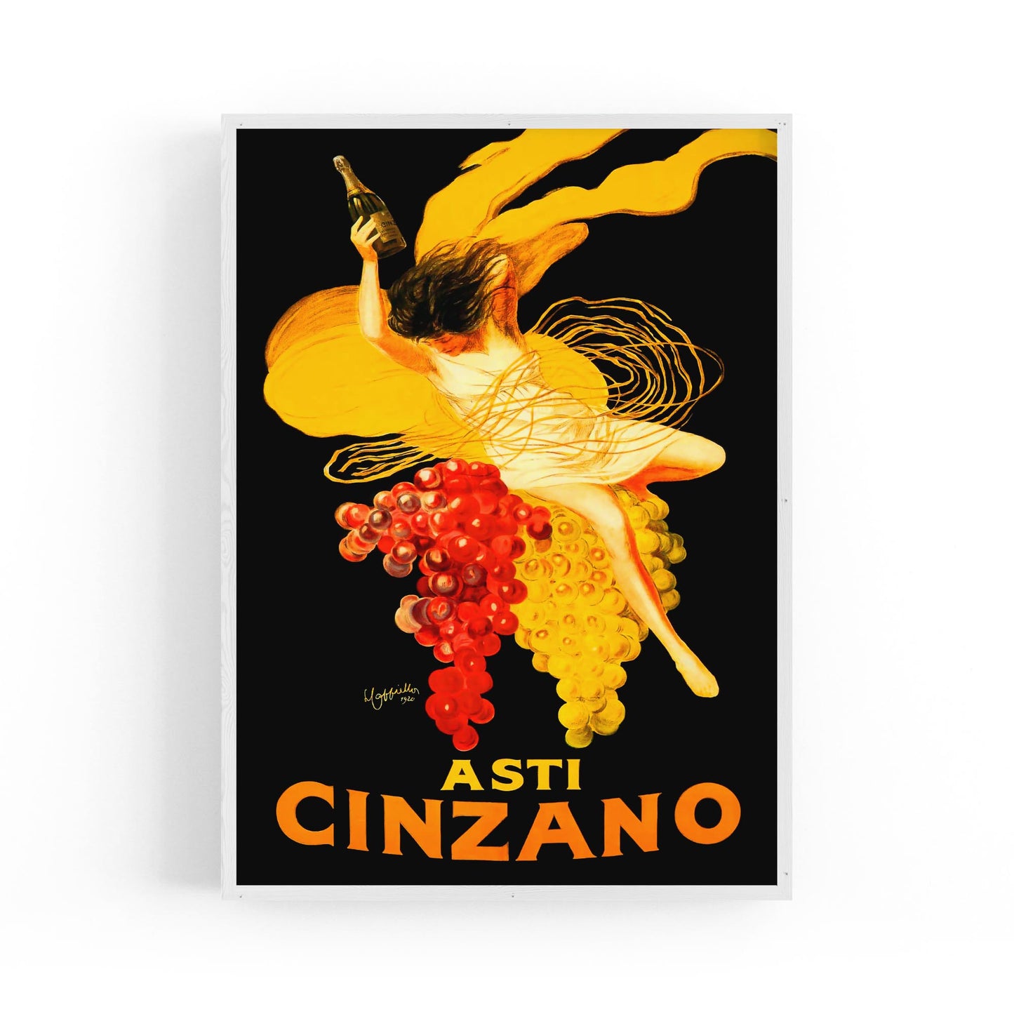 Asti Cinzano by Leonetto Cappiello | Framed Vintage Poster