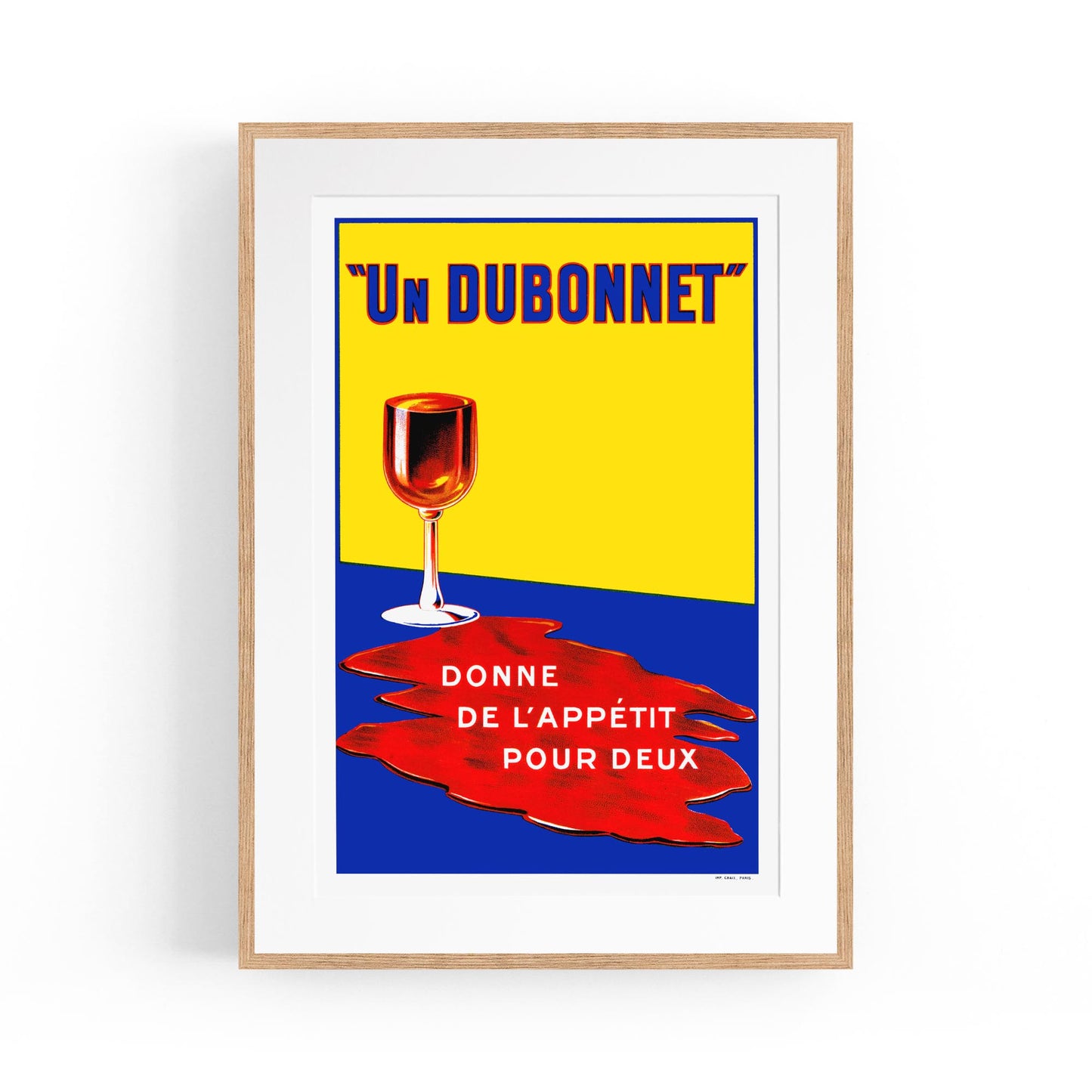 Dubonnet Aperitif #2 | Framed Vintage Poster