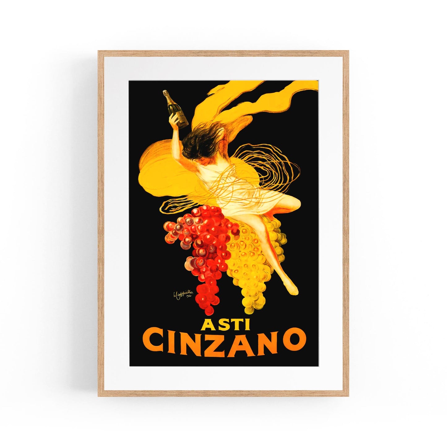 Asti Cinzano by Leonetto Cappiello | Framed Vintage Poster