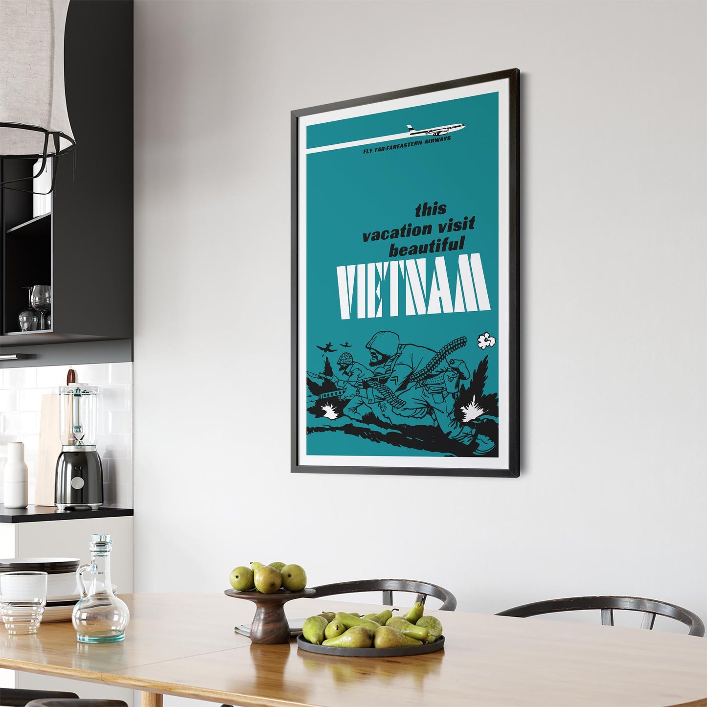 Vietnam (Satire) | Framed Vintage Travel Poster