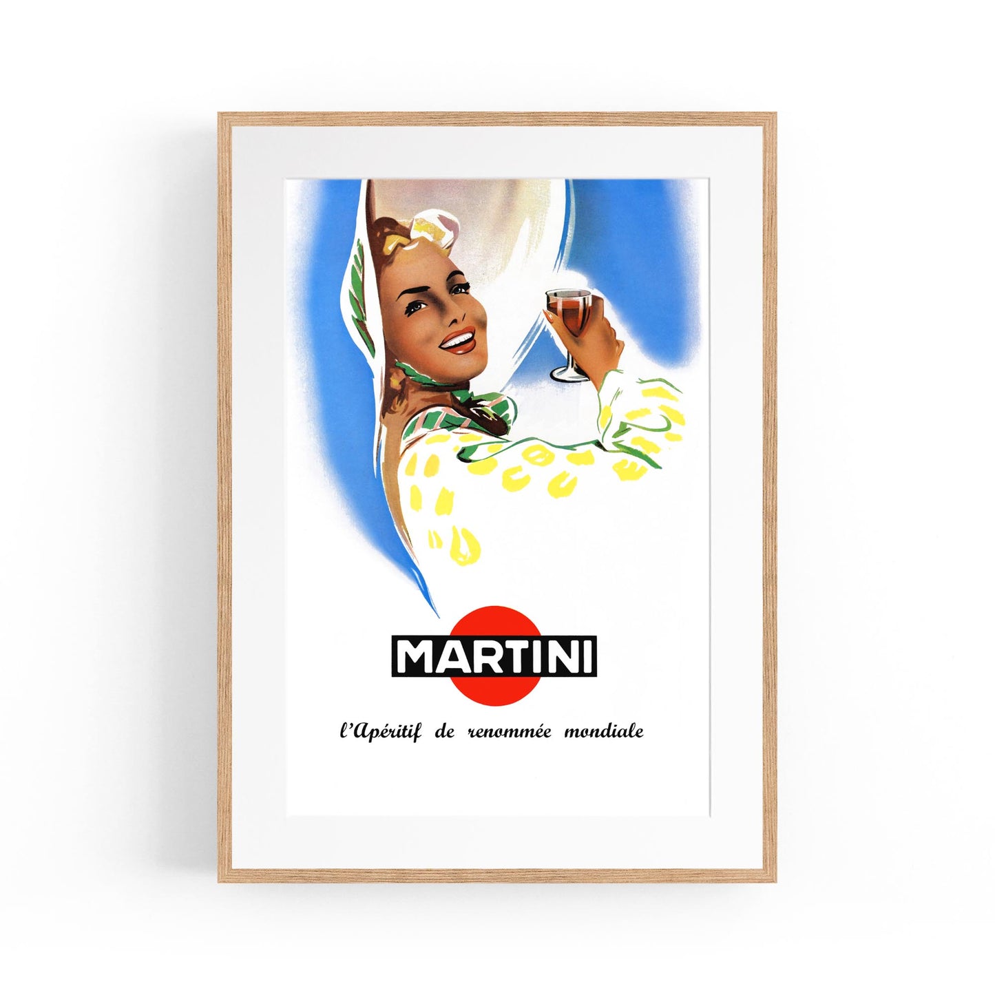 Martini | Framed Vintage Poster
