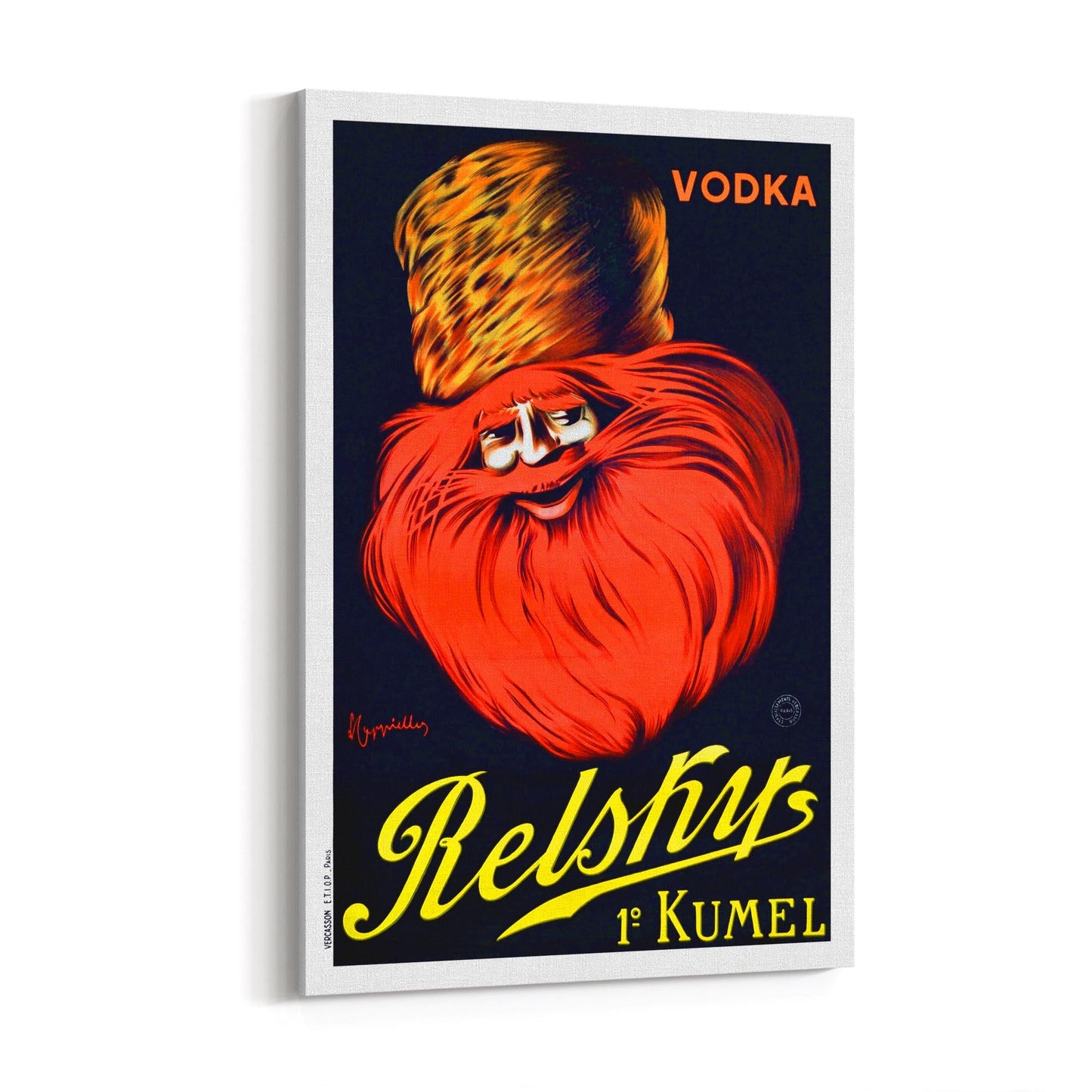 Relsky's Vodka by Leonetto Cappiello | Framed Canvas Vintage Advertisement