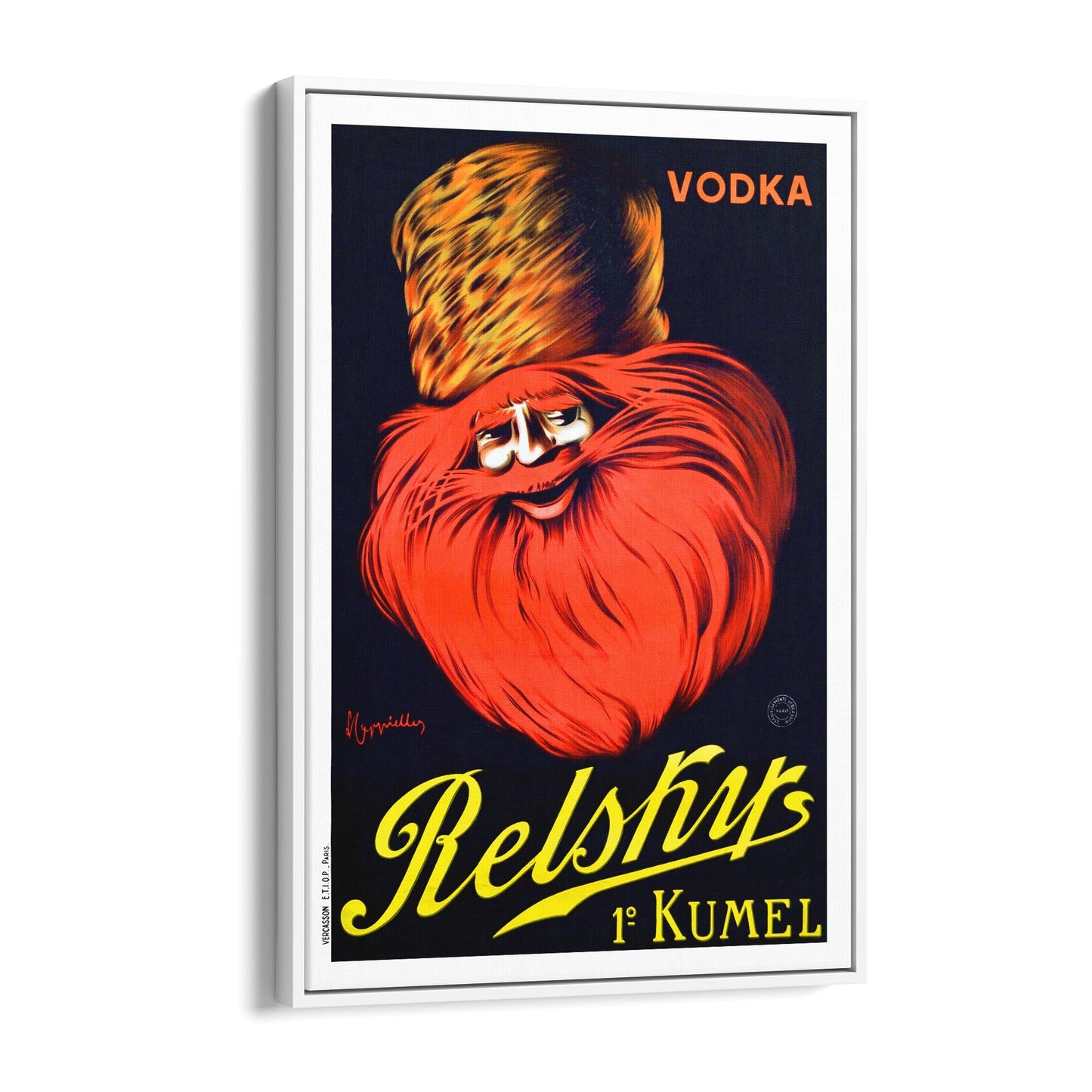 Relsky's Vodka by Leonetto Cappiello | Framed Canvas Vintage Advertisement