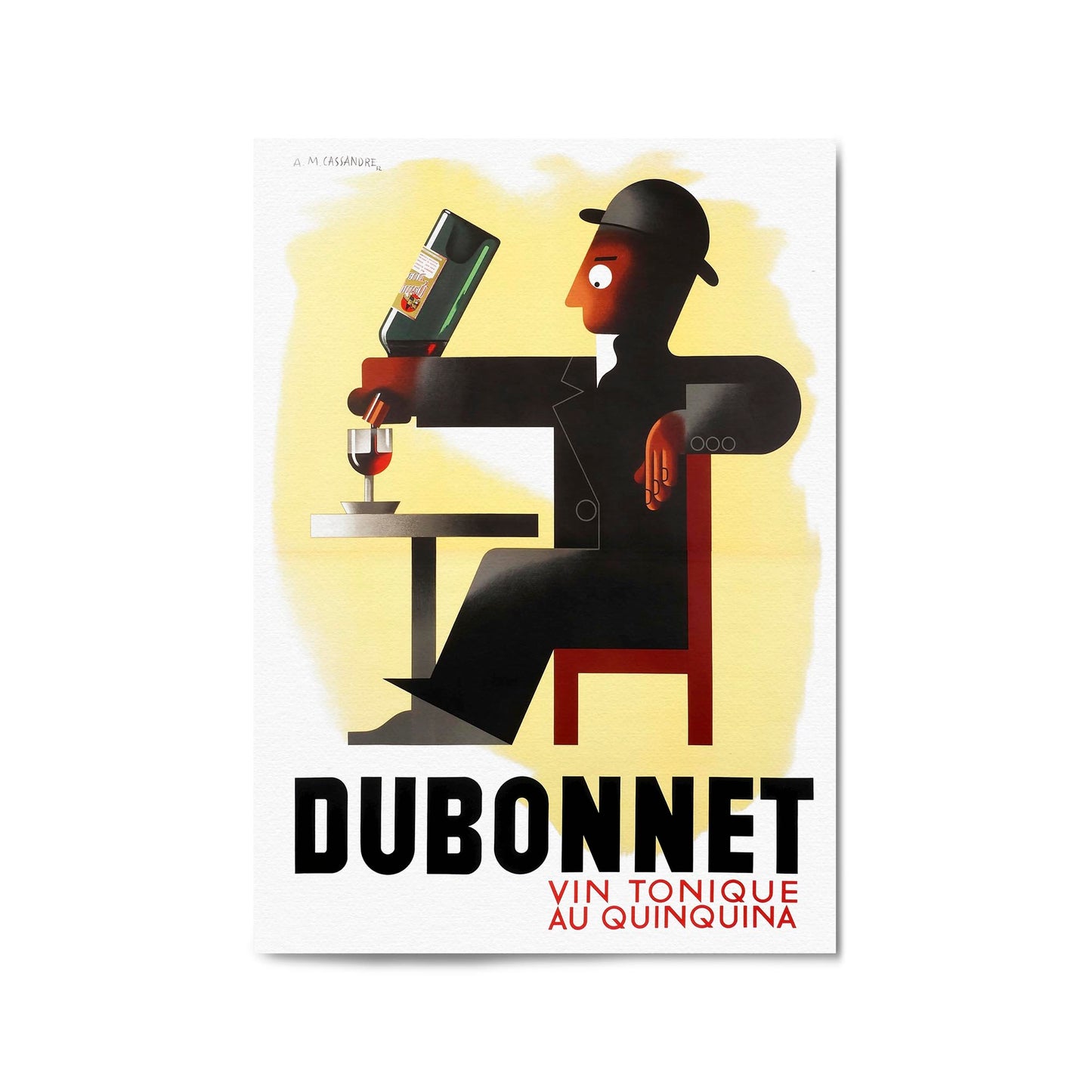 Dubonnet by A.M. Cassandre | Framed Vintage Poster