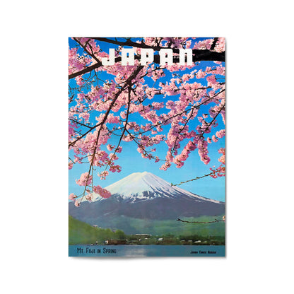 Mount Fuji, Japan | Framed Vintage Travel Poster