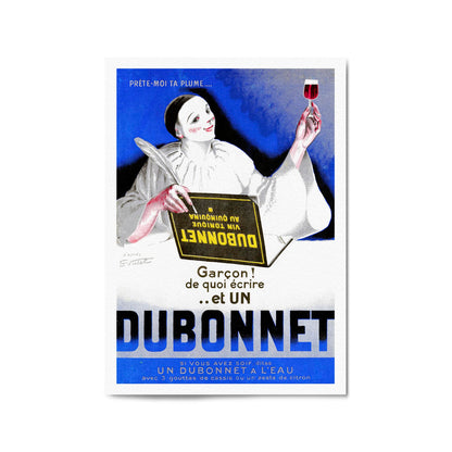 Dubonnet Aperitif by Carl Viertel | Framed Vintage Poster