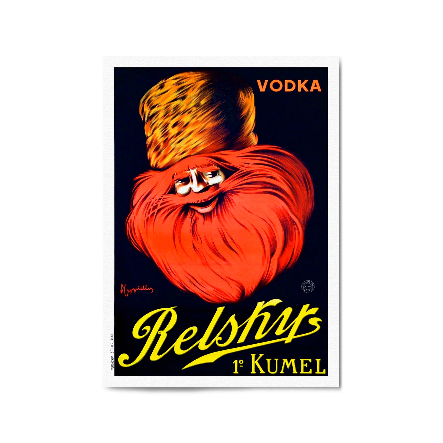 Relsky's Vodka by Leonetto Cappiello | Framed Vintage Poster