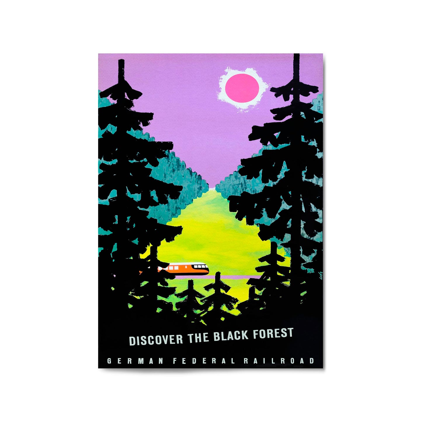 The Black Forest, Germany | Framed Vintage Travel Poster