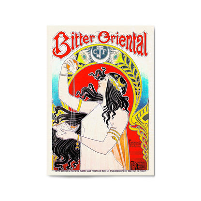 Bitter Oriental French | Framed Vintage Poster