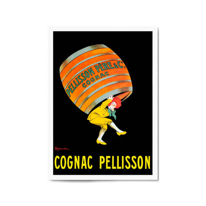Pellisson Pere & Co Cognac by Leonetto Cappiello | Framed Vintage Poster