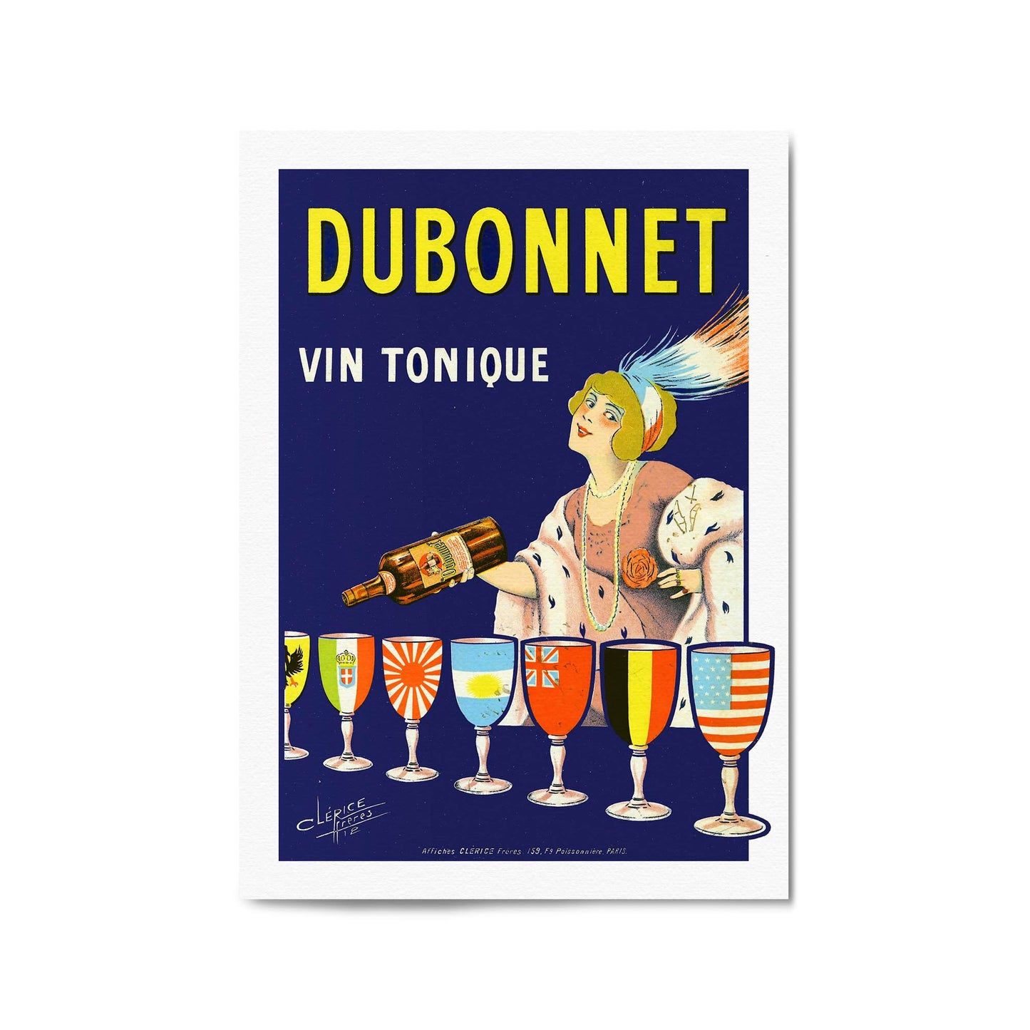 Dubonnet Aperitif #1 | Framed Vintage Poster