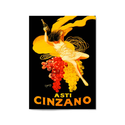 Asti Cinzano by Leonetto Cappiello | Framed Vintage Poster