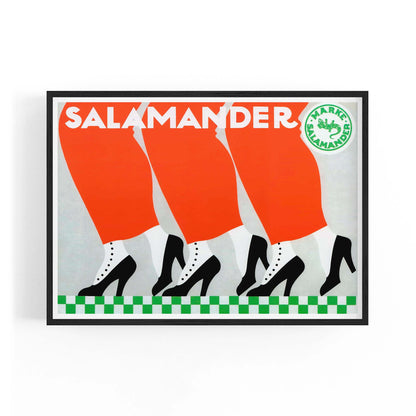 German Fashion "Marke Salamnder" | Framed Vintage Poster