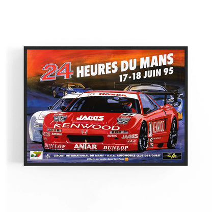 1995 Le Mans 24 Hours French Motorsport | Framed Vintage Poster