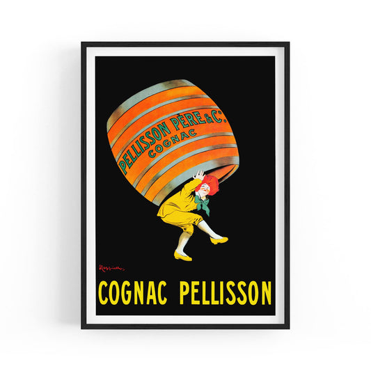 Pellisson Pere & Co Cognac by Leonetto Cappiello | Framed Vintage Poster