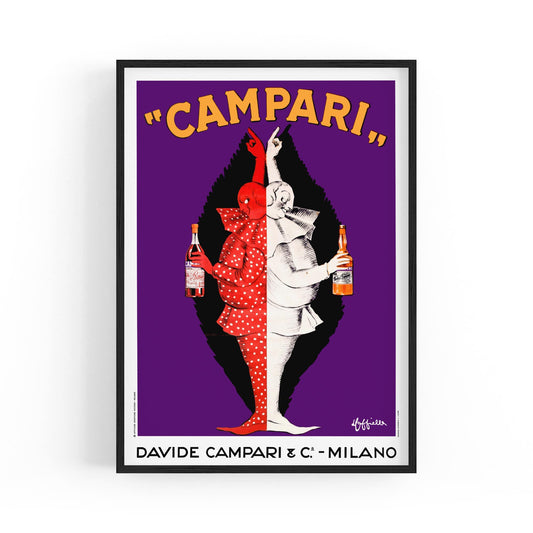 Davide Campari & Co Milano by Leonetto Cappiello | Framed Vintage Poster