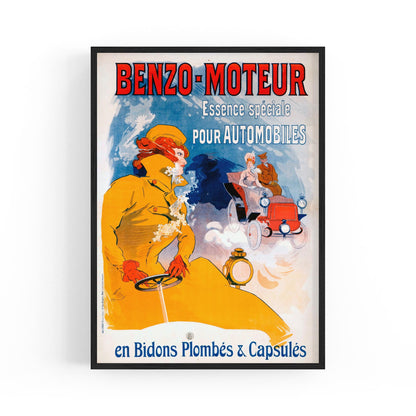 Benzo-Moteur French Car | Framed Vintage Poster