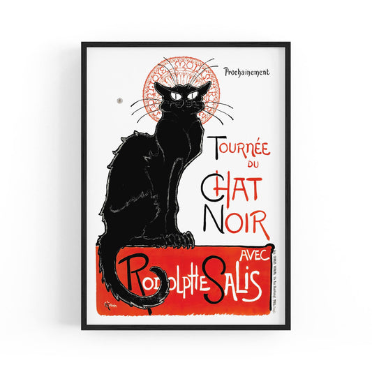 Tournee du Chat Noir by Theophile Alexandre Steinlen French | Framed Vintage Poster