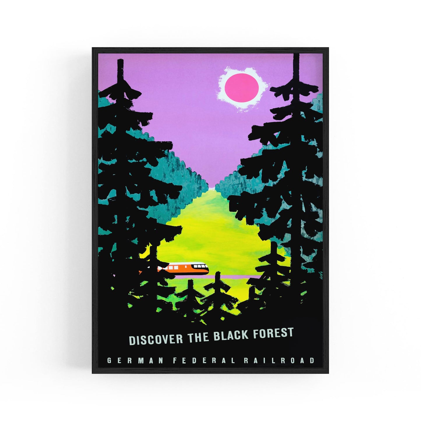 The Black Forest, Germany | Framed Vintage Travel Poster