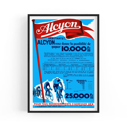 Alcyon Cycling Sports | Framed Vintage Poster