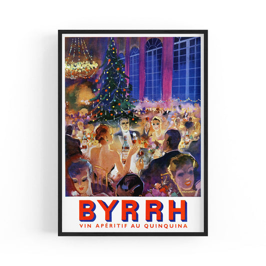 Festive Byrrh by Robert Falcucci | Framed Vintage Poster