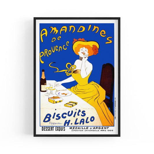 Amandines De Provence Biscuits by Leonetto Cappiello | Framed Vintage Poster
