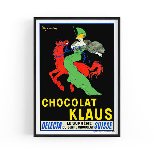 Chocolate Klaus by Leonetto Cappiello | Framed Vintage Poster