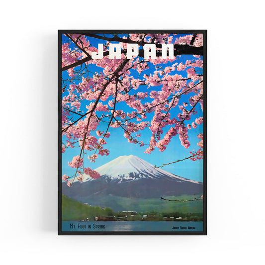 Mount Fuji, Japan | Framed Vintage Travel Poster