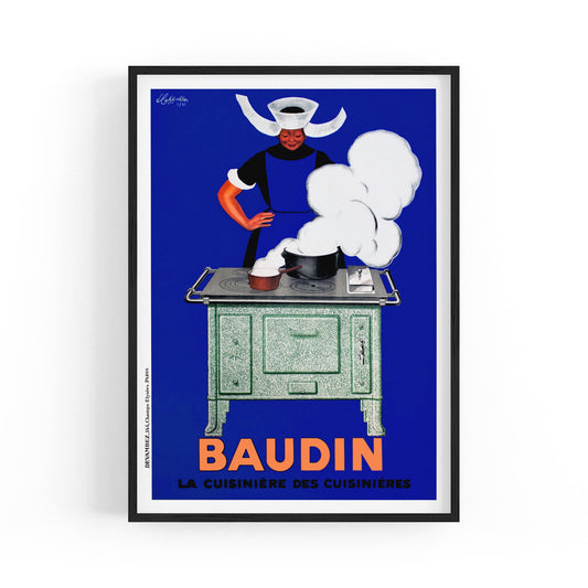 Baudin "La Cuisiniere Des Cuisinieres" by Leonetto Cappiello | Framed Vintage Poster