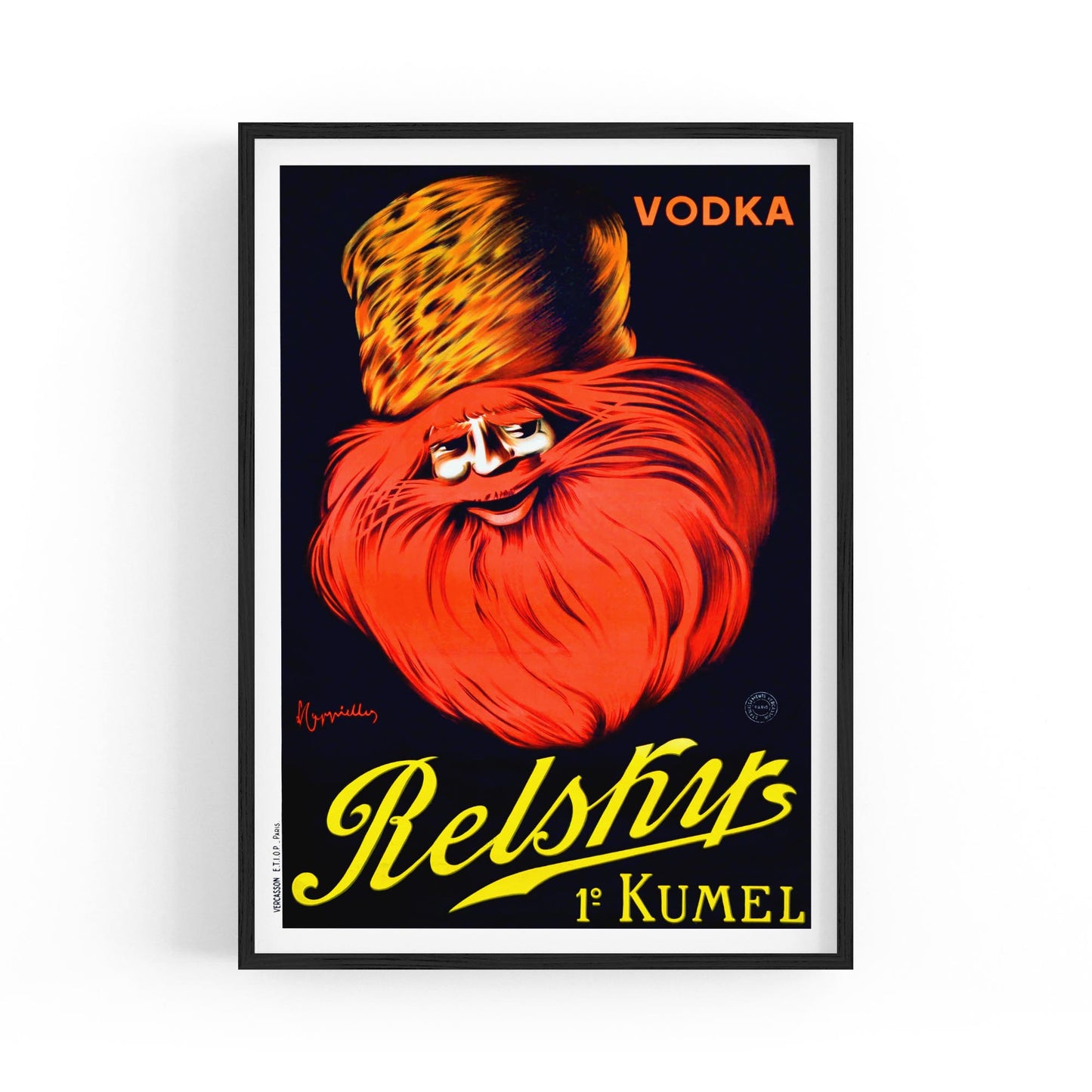 Relsky's Vodka by Leonetto Cappiello | Framed Vintage Poster