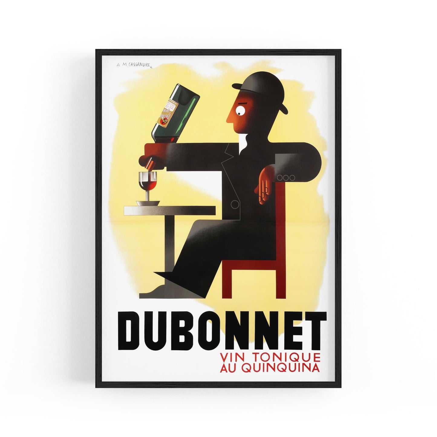 Dubonnet by A.M. Cassandre | Framed Vintage Poster