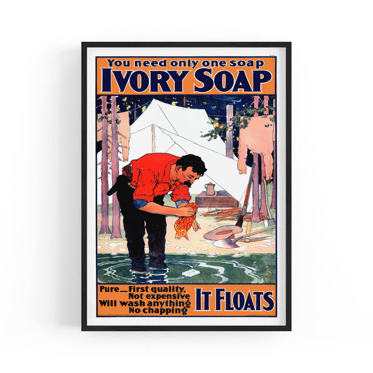 Ivory Soap Laundry | Framed Vintage Poster