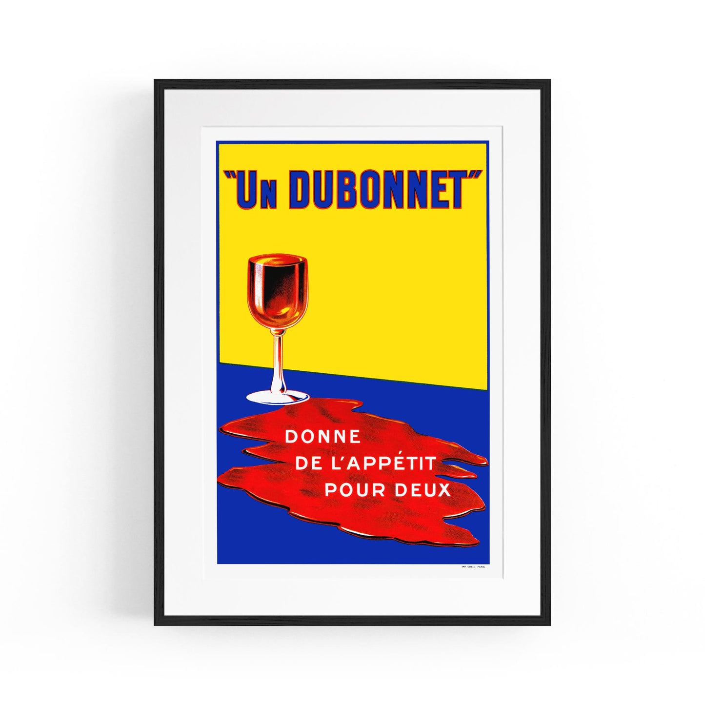 Dubonnet Aperitif #2 | Framed Vintage Poster