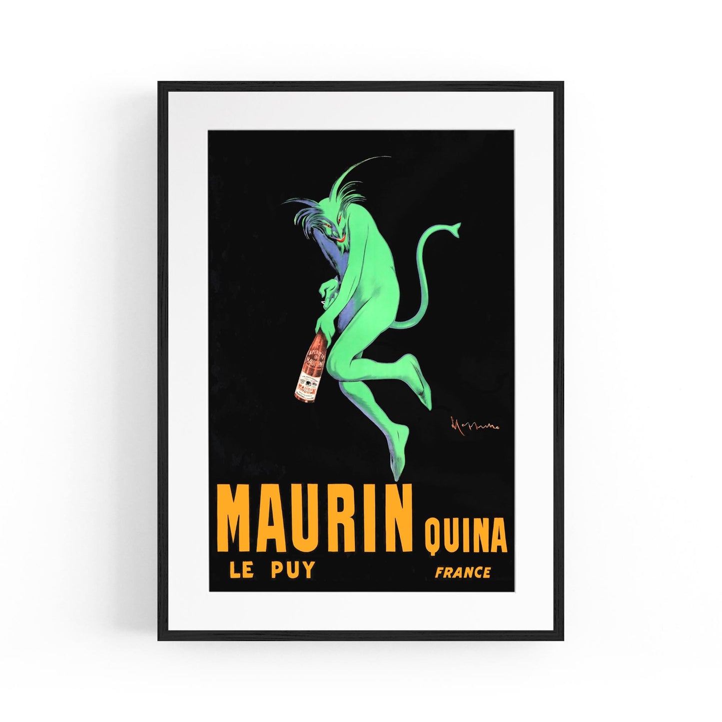 Maurin Quina by Leonetto Cappiello | Framed Vintage Poster