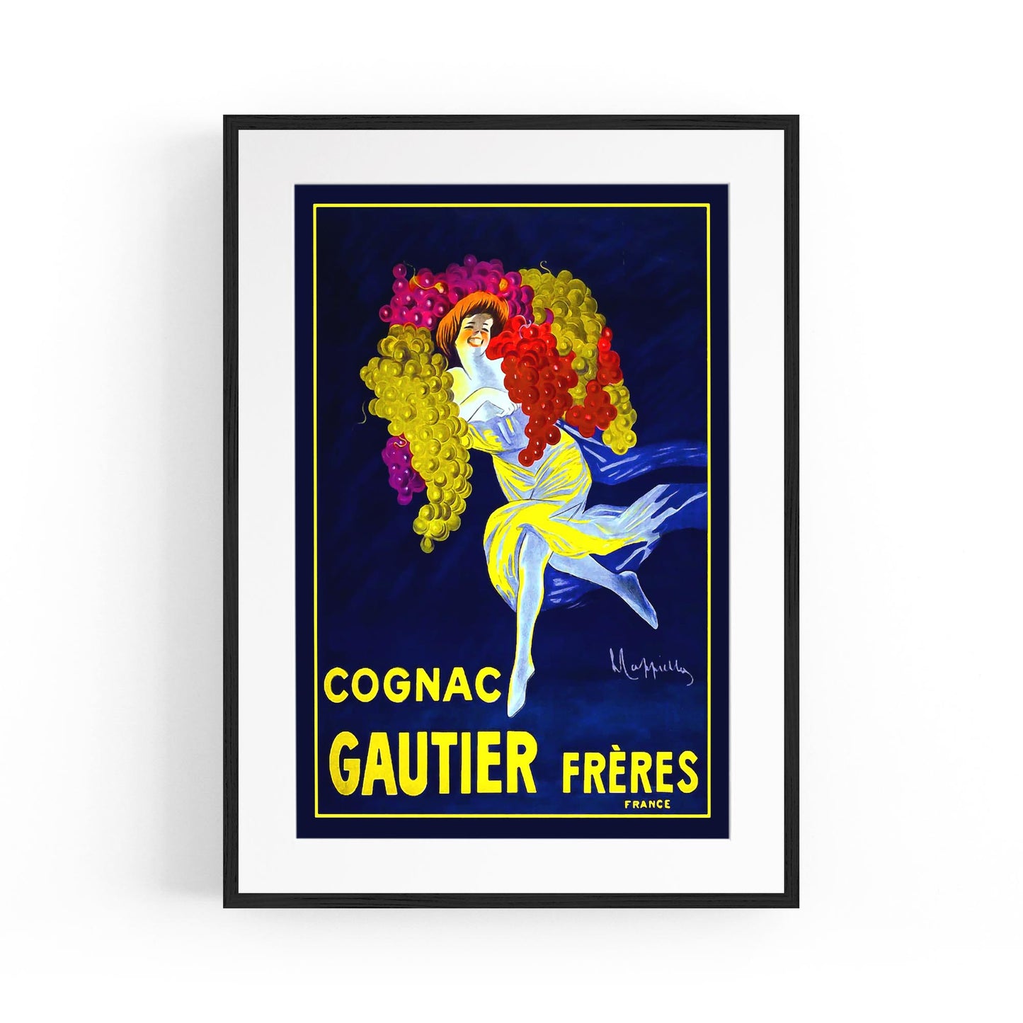 Gautier Freres Cognac by Leonetto Cappiello | Framed Vintage Poster