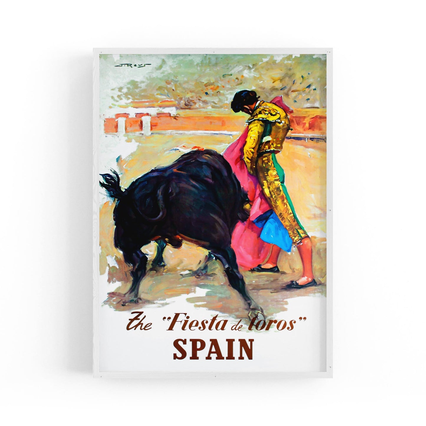 Spain by J. Reus | Framed Vintage Travel Poster