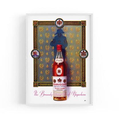 Courvoisier Cognac by Charles Lemmel | Framed Vintage Poster
