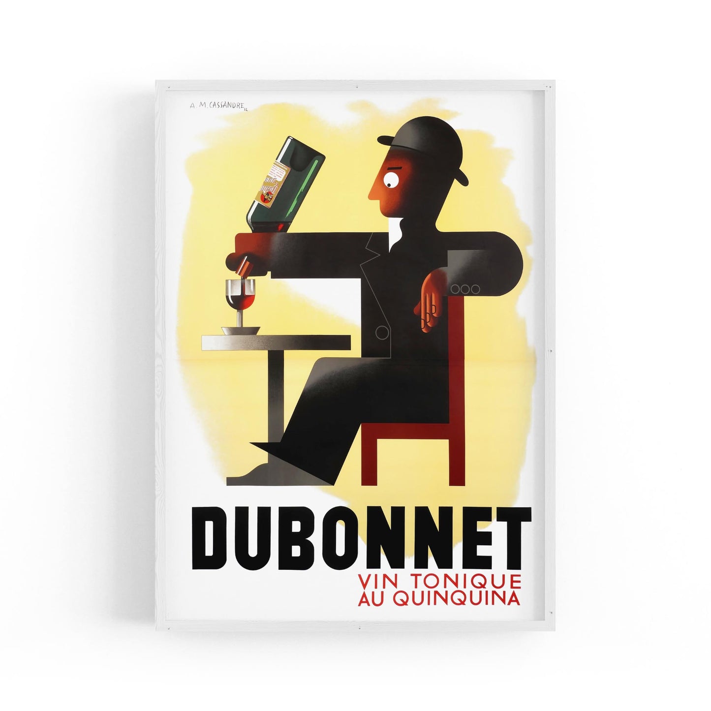 Dubonnet by A.M. Cassandre | Framed Vintage Poster