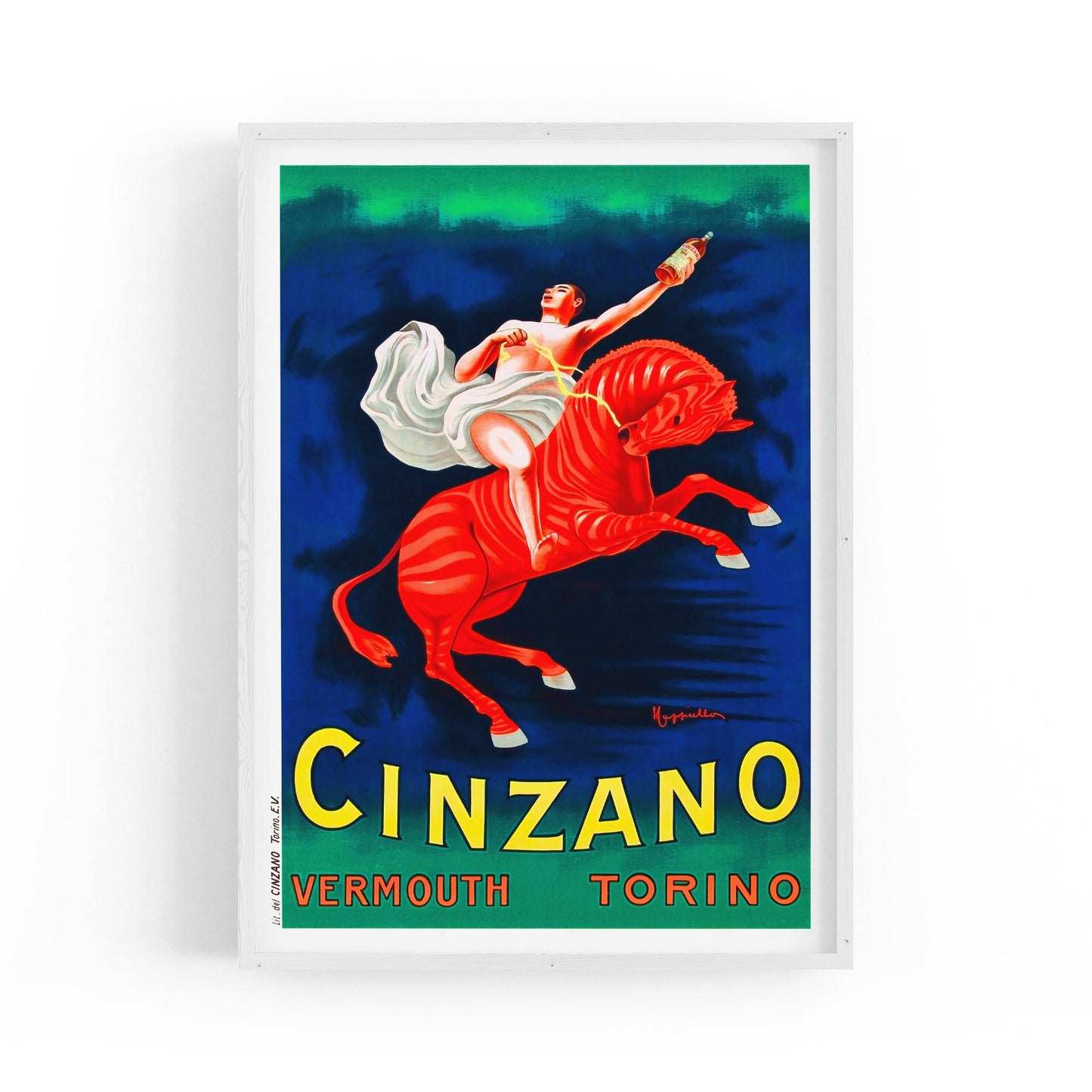 Cinzano Vermouth by Leonetto Cappiello | Framed Vintage Poster