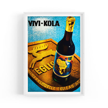 Vivi Kola Drink by Franz Gygax | Framed Vintage Poster