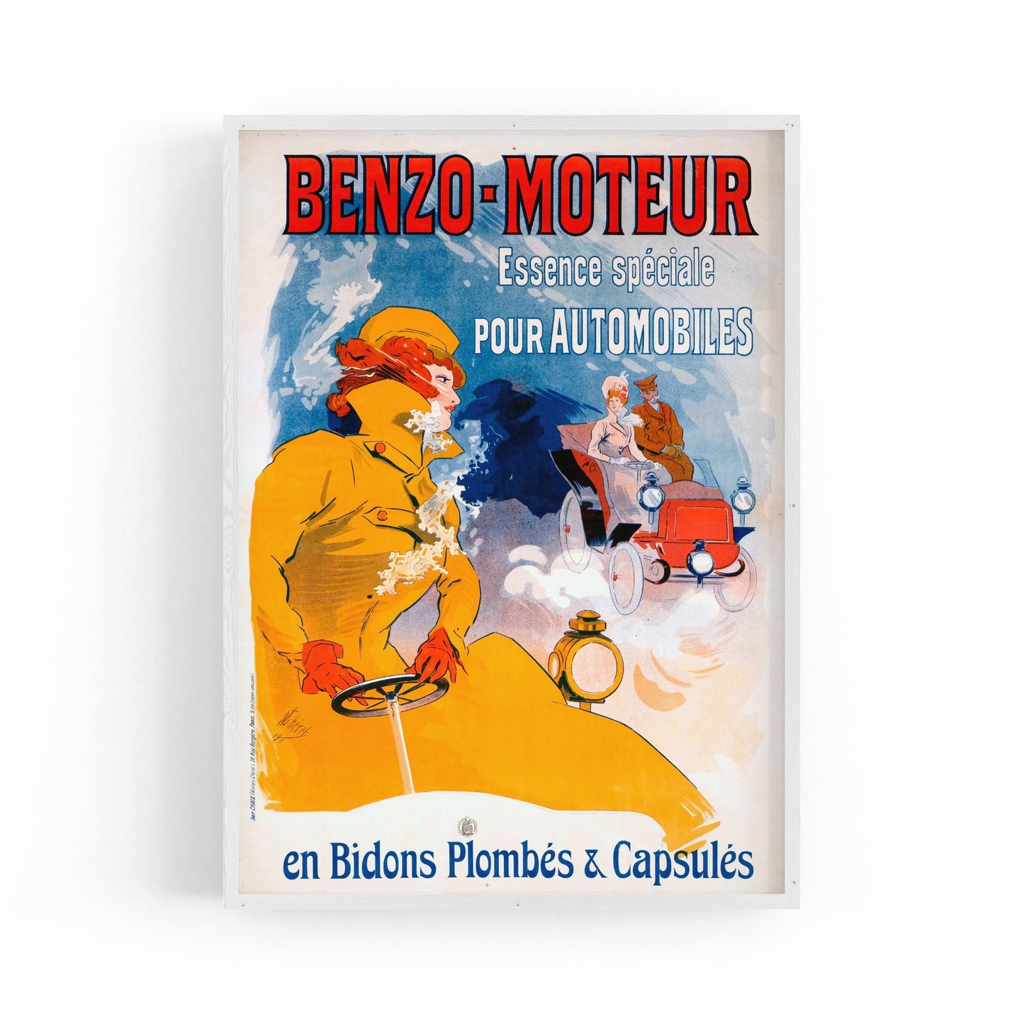 Benzo-Moteur French Car | Framed Vintage Poster